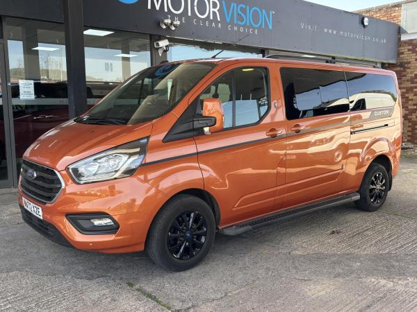 Ford Transit Custom 2.0 300 EcoBlue Limited Crew Van Double Cab 5dr Diesel Auto L2 H1 Euro 6 (170 ps)