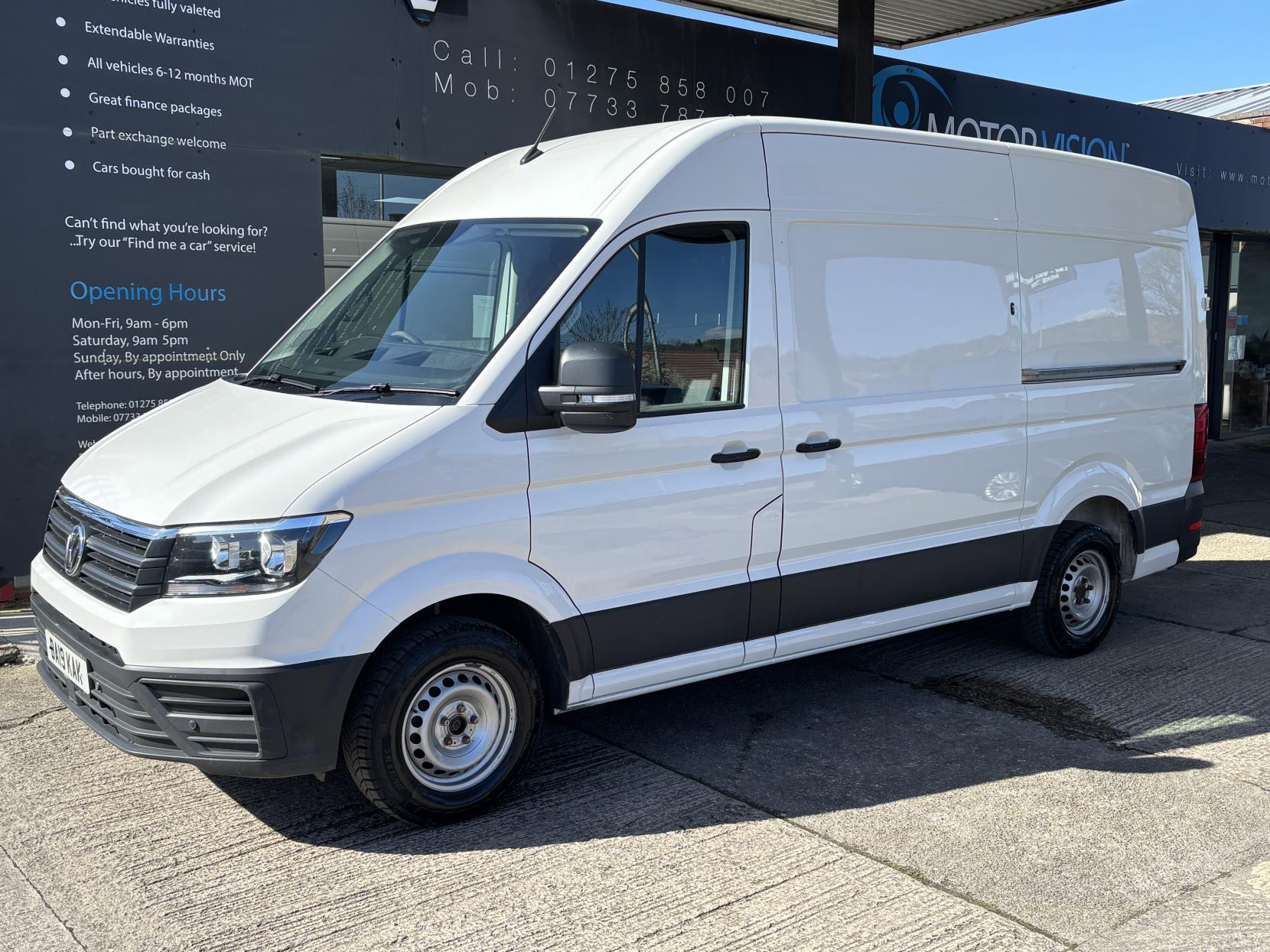 Volkswagen Crafter 2.0 TDI CR35 BlueMotion Tech Startline Panel Van 5dr Diesel Manual FWD MWB High Roof Euro 6 (s/s) (140 ps)
