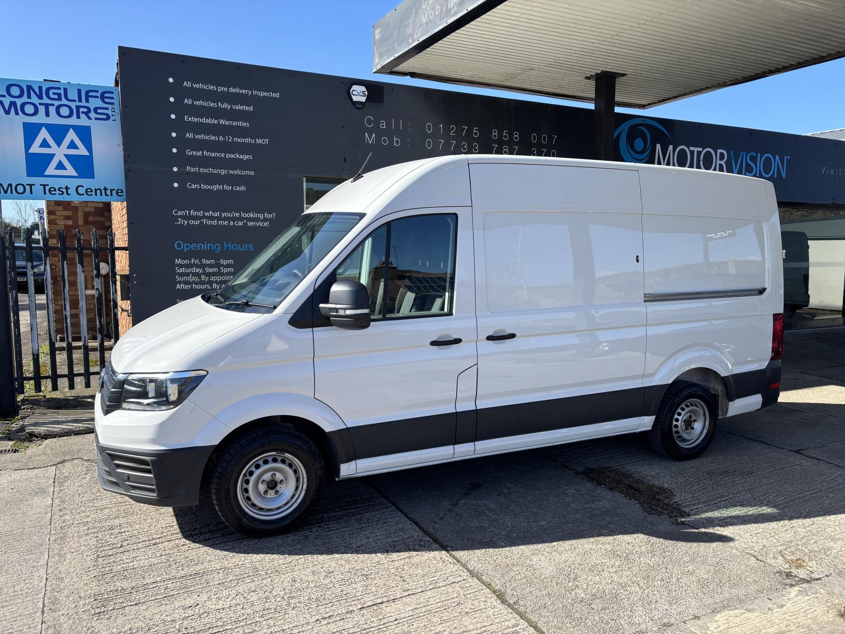 Volkswagen Crafter 2.0 TDI CR35 BlueMotion Tech Startline Panel Van 5dr Diesel Manual FWD MWB High Roof Euro 6 (s/s) (140 ps)