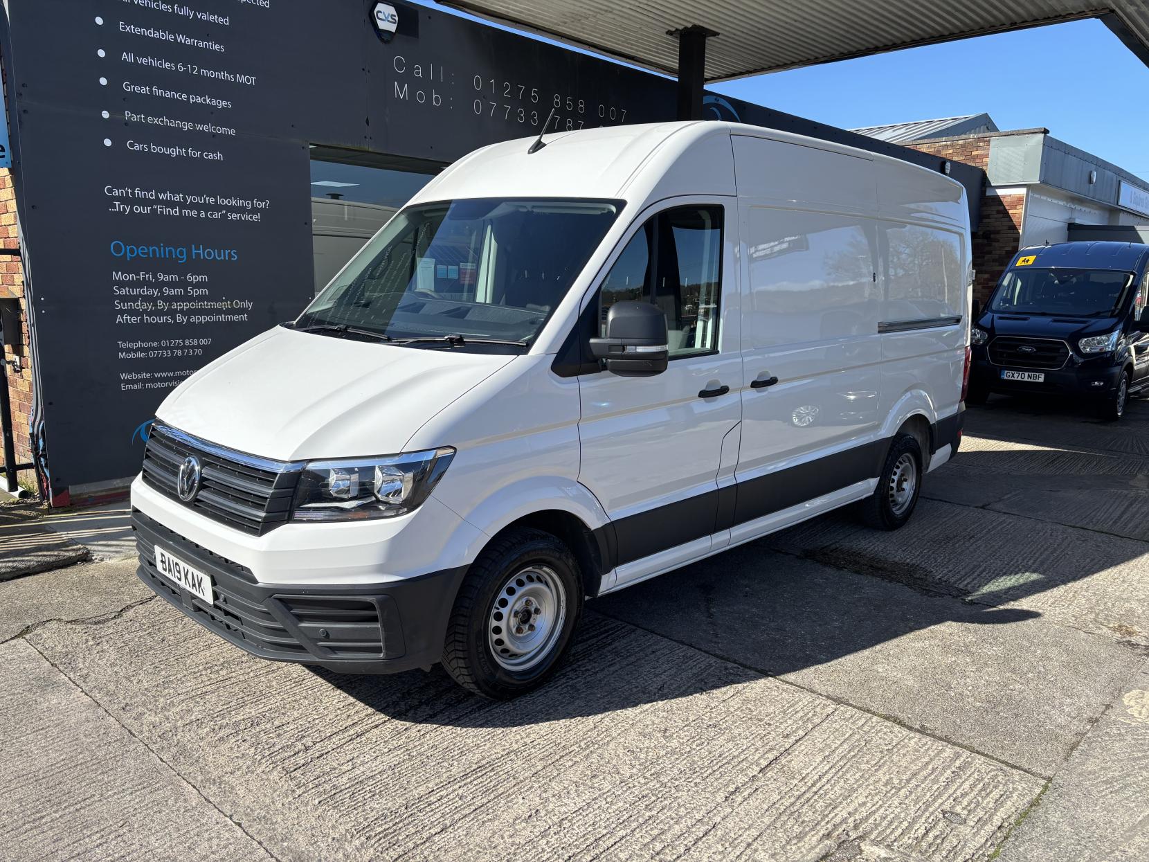 Volkswagen Crafter 2.0 TDI CR35 BlueMotion Tech Startline Panel Van 5dr Diesel Manual FWD MWB High Roof Euro 6 (s/s) (140 ps)