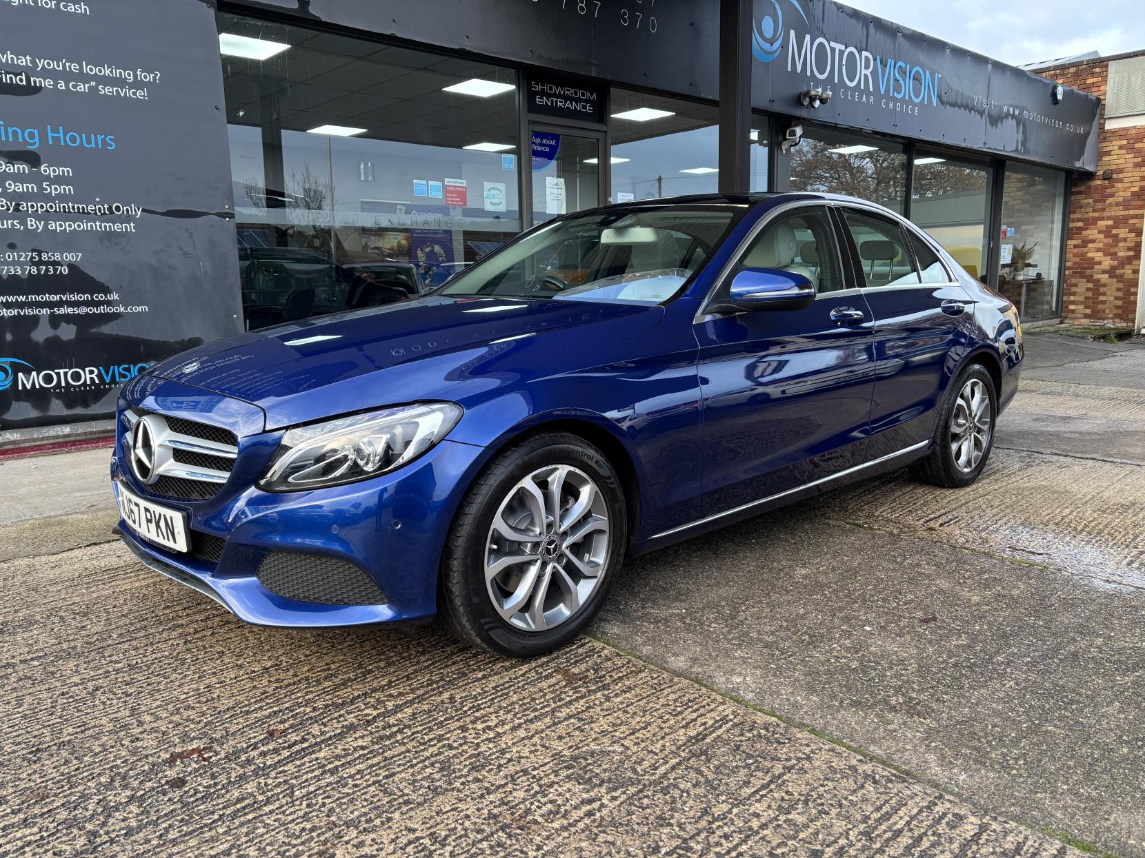 Mercedes-Benz C Class 2.0 C200 Sport (Premium) Saloon 4dr Petrol G-Tronic+ Euro 6 (s/s) (184 ps)