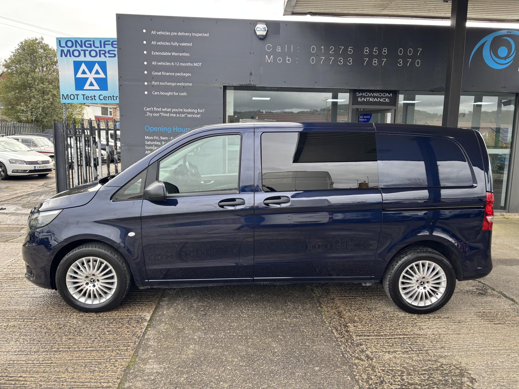 Mercedes-Benz Vito 2.0 119 CDI Premium Crew Van 5dr Diesel G-Tronic RWD L1 Euro 6 (s/s) (190 ps)