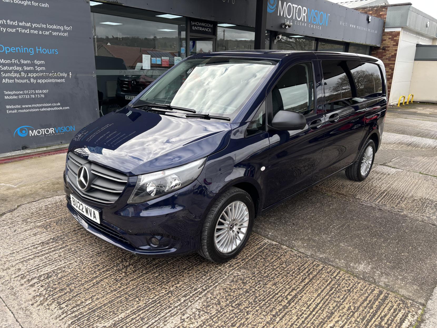 Mercedes-Benz Vito 2.0 119 CDI Premium Crew Van 5dr Diesel G-Tronic RWD L1 Euro 6 (s/s) (190 ps)