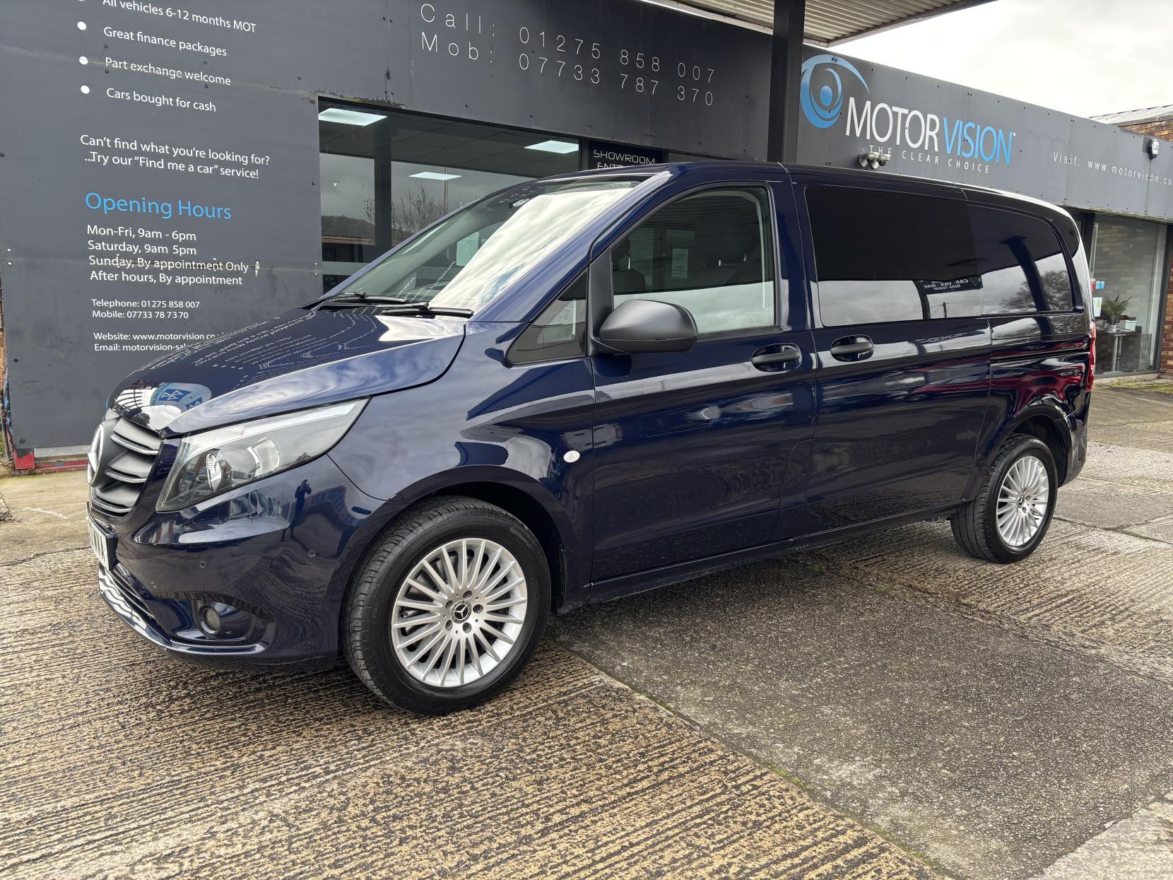 Mercedes-Benz Vito 2.0 119 CDI Premium Crew Van 5dr Diesel G-Tronic RWD L1 Euro 6 (s/s) (190 ps)