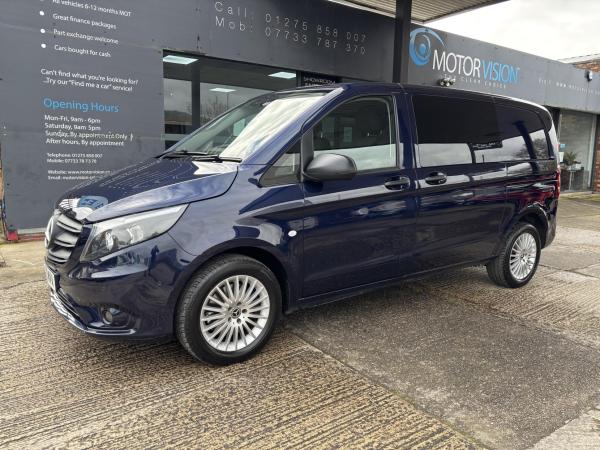 Mercedes-Benz Vito 2.0 119 CDI Premium Crew Van 5dr Diesel G-Tronic RWD L1 Euro 6 (s/s) (190 ps)