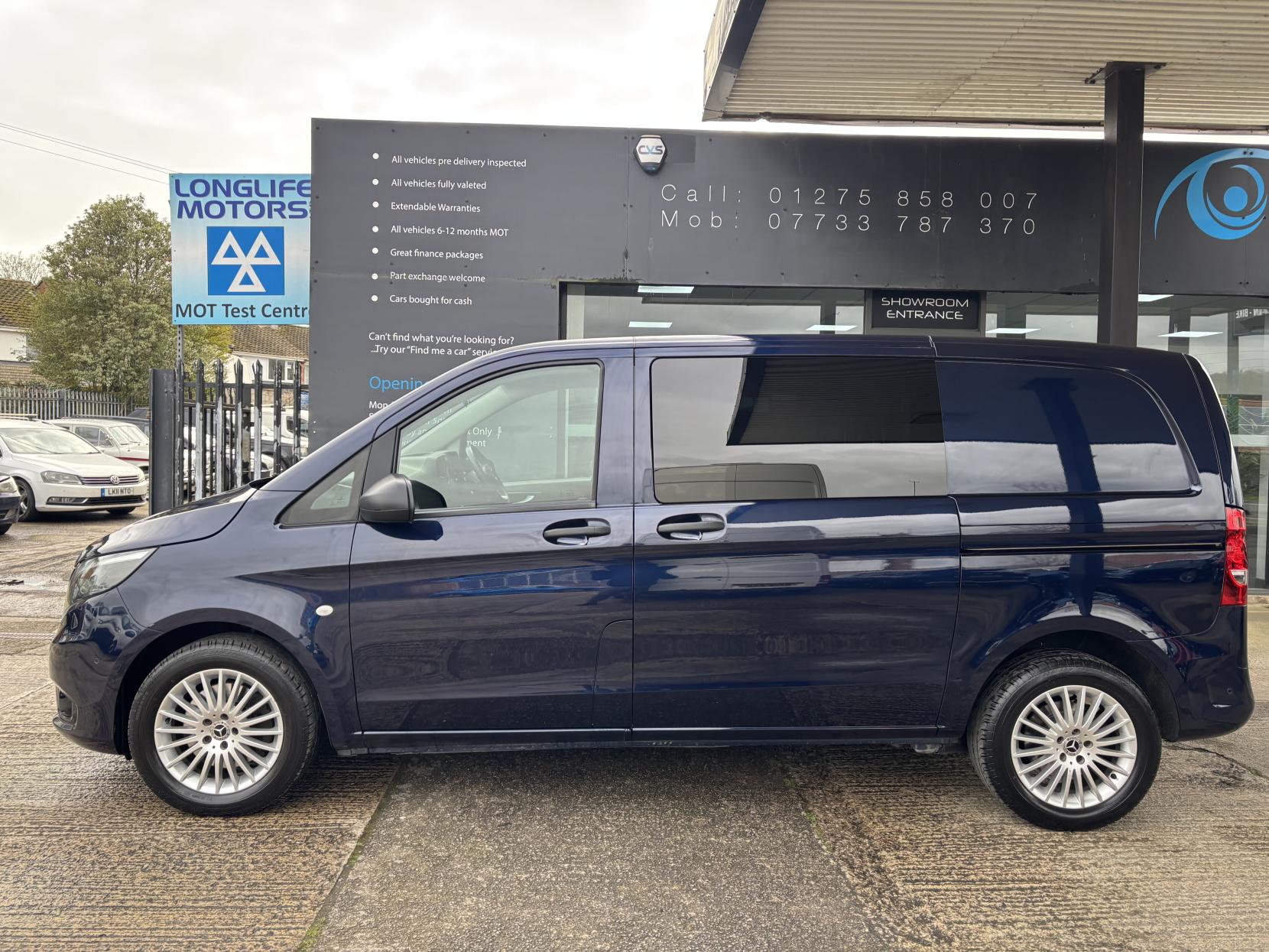 Mercedes-Benz Vito 2.0 119 CDI Premium Crew Van 5dr Diesel G-Tronic RWD L1 Euro 6 (s/s) (190 ps)