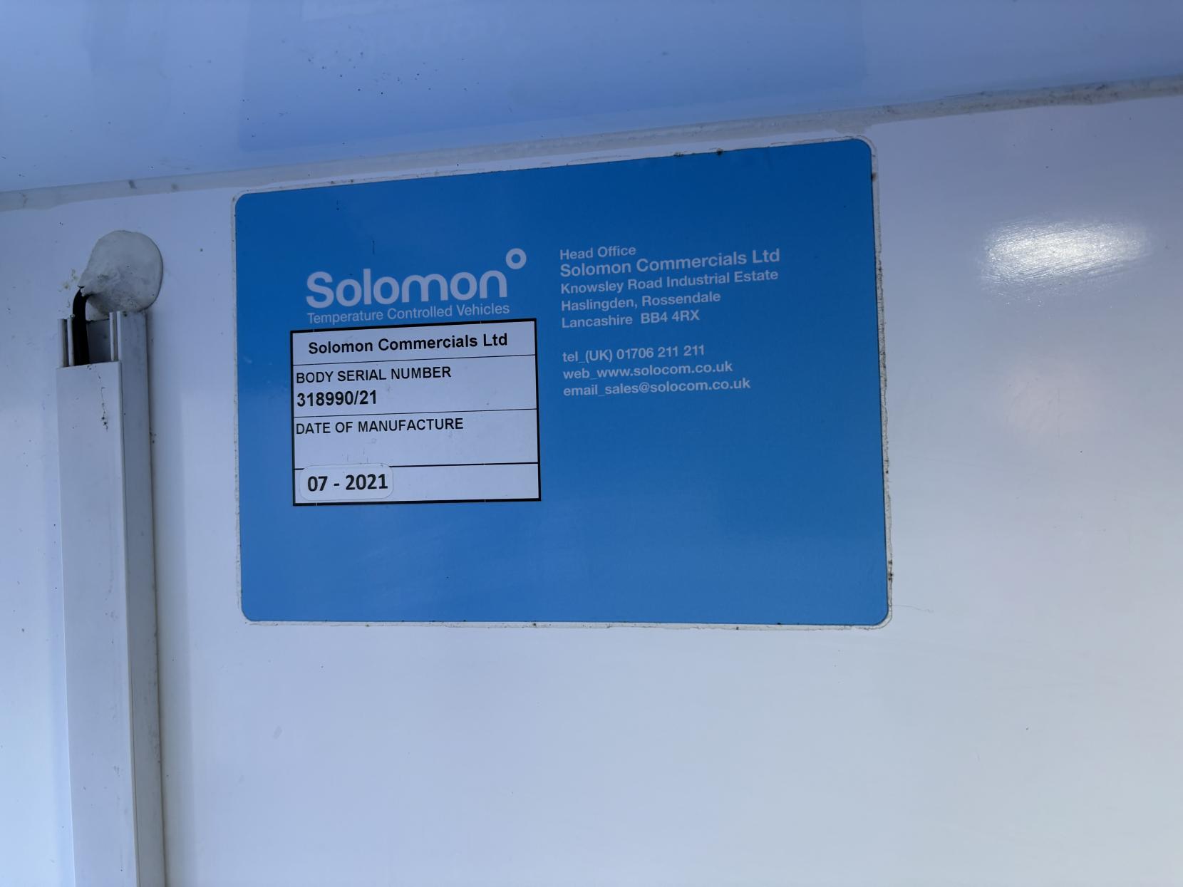 Ford Transit 2.0 350 EcoBlue Refrigerated Temperature Controlled with standby Leader 5dr Diesel Auto FWD L2 H2 Euro 6 (s/s) (130 ps)