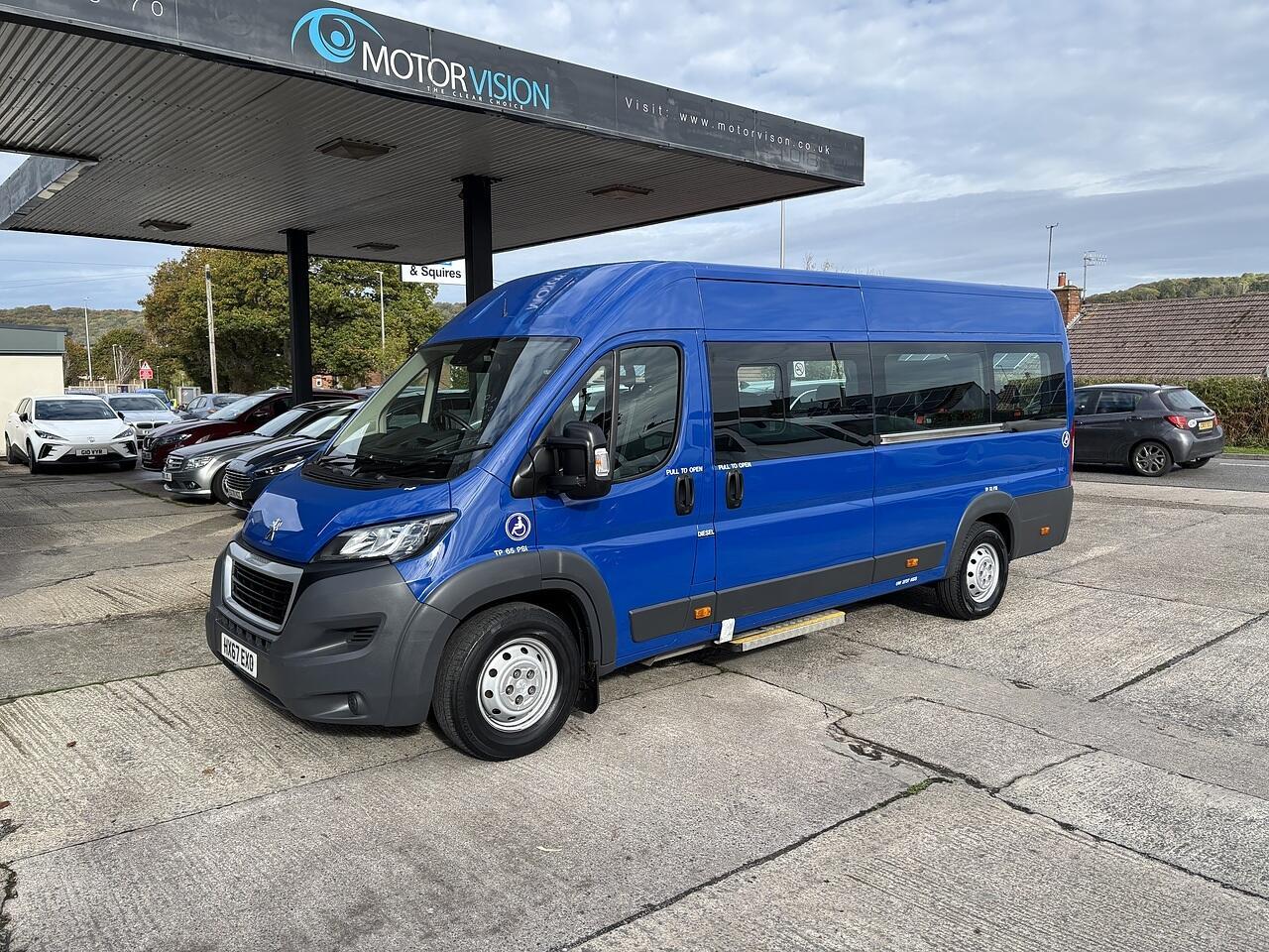 Peugeot Boxer BlueHDi 440 L4 H2 ACCESSIBLE MINIBUS 2.0 4dr Minibus Manual Diesel