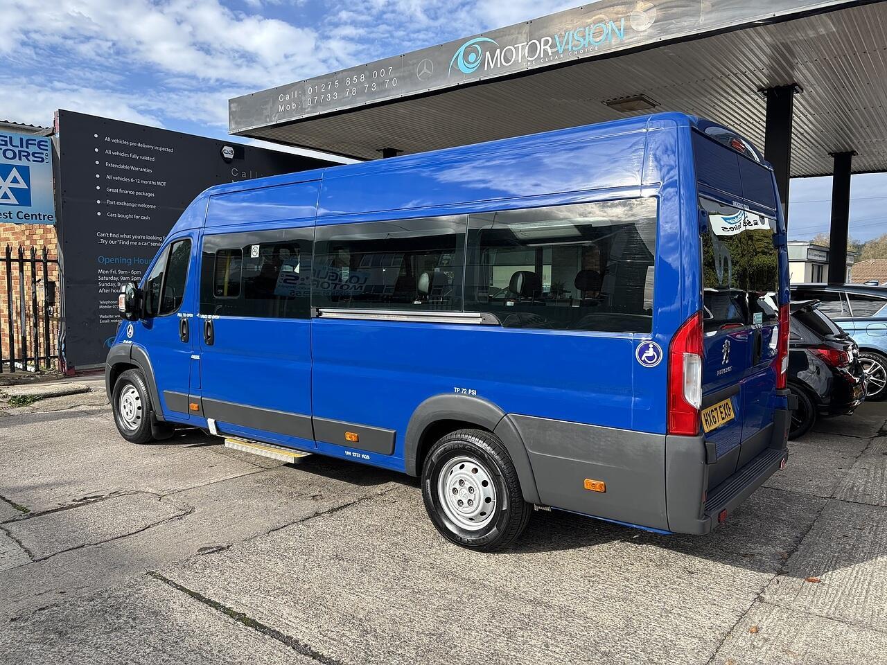 Peugeot Boxer BlueHDi 440 L4 H2 ACCESSIBLE MINIBUS 2.0 4dr Minibus Manual Diesel