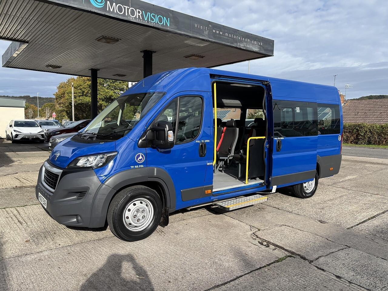 Peugeot Boxer BlueHDi 440 L4 H2 ACCESSIBLE MINIBUS 2.0 4dr Minibus Manual Diesel