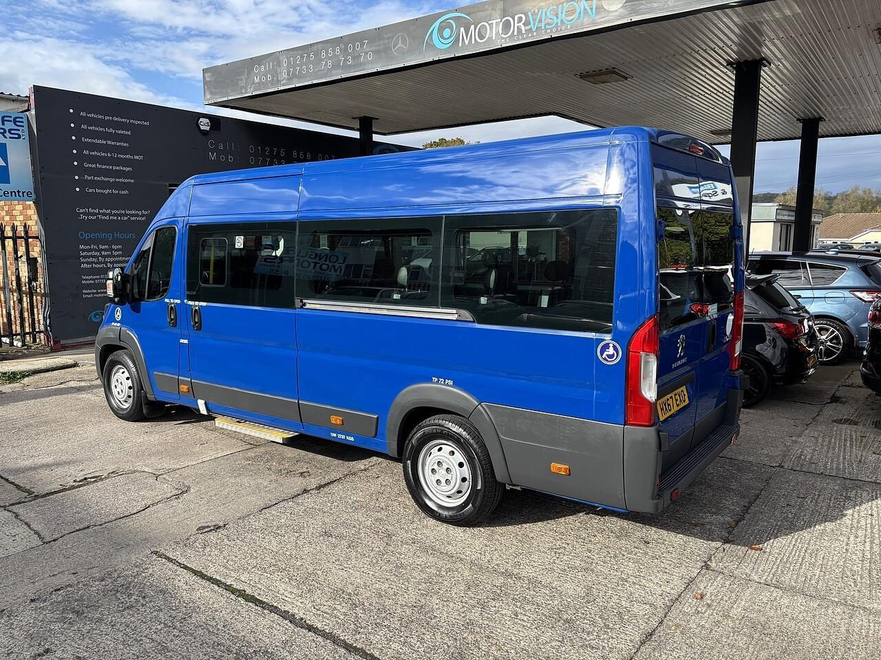 Peugeot Boxer BlueHDi 440 L4 H2 ACCESSIBLE MINIBUS 2.0 4dr Minibus Manual Diesel