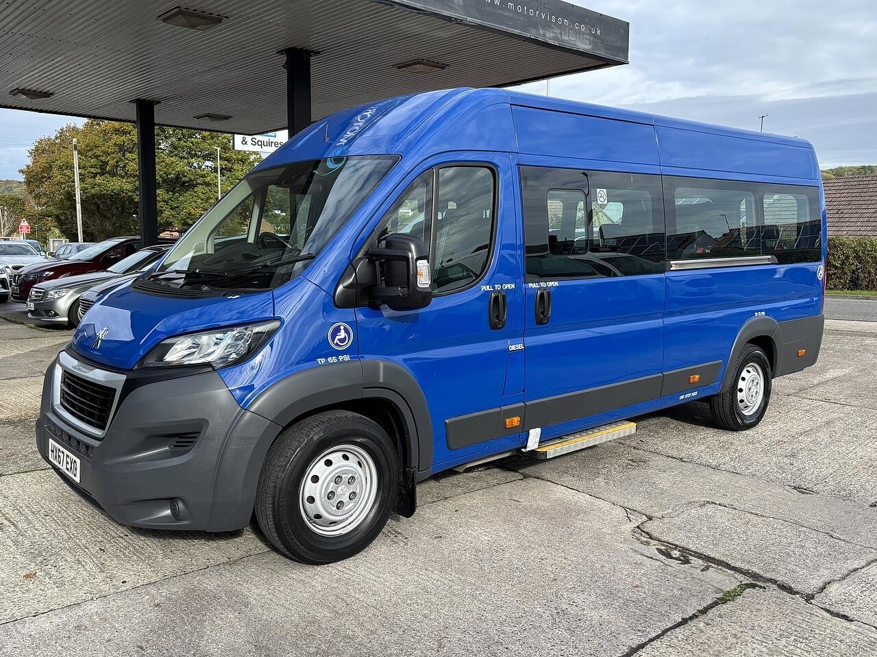Peugeot Boxer BlueHDi 440 L4 H2 ACCESSIBLE MINIBUS 2.0 4dr Minibus Manual Diesel