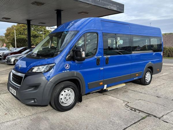 Peugeot Boxer BlueHDi 440 L4 H2 ACCESSIBLE MINIBUS 2.0 4dr Minibus Manual Diesel