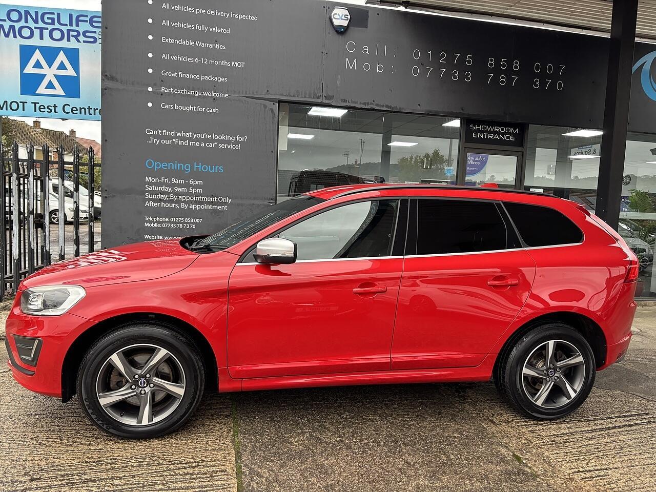 Volvo XC60 2.0 D4 R-Design Nav SUV 5dr Diesel Geartronic Euro 6 (s/s) (181 ps)