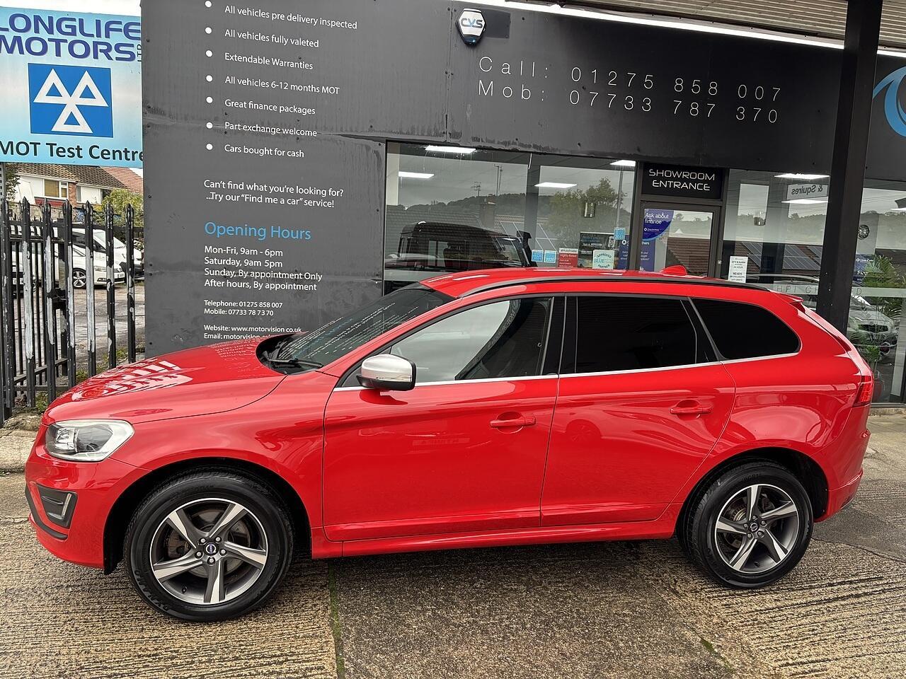 Volvo XC60 2.0 D4 R-Design Nav SUV 5dr Diesel Geartronic Euro 6 (s/s) (181 ps)