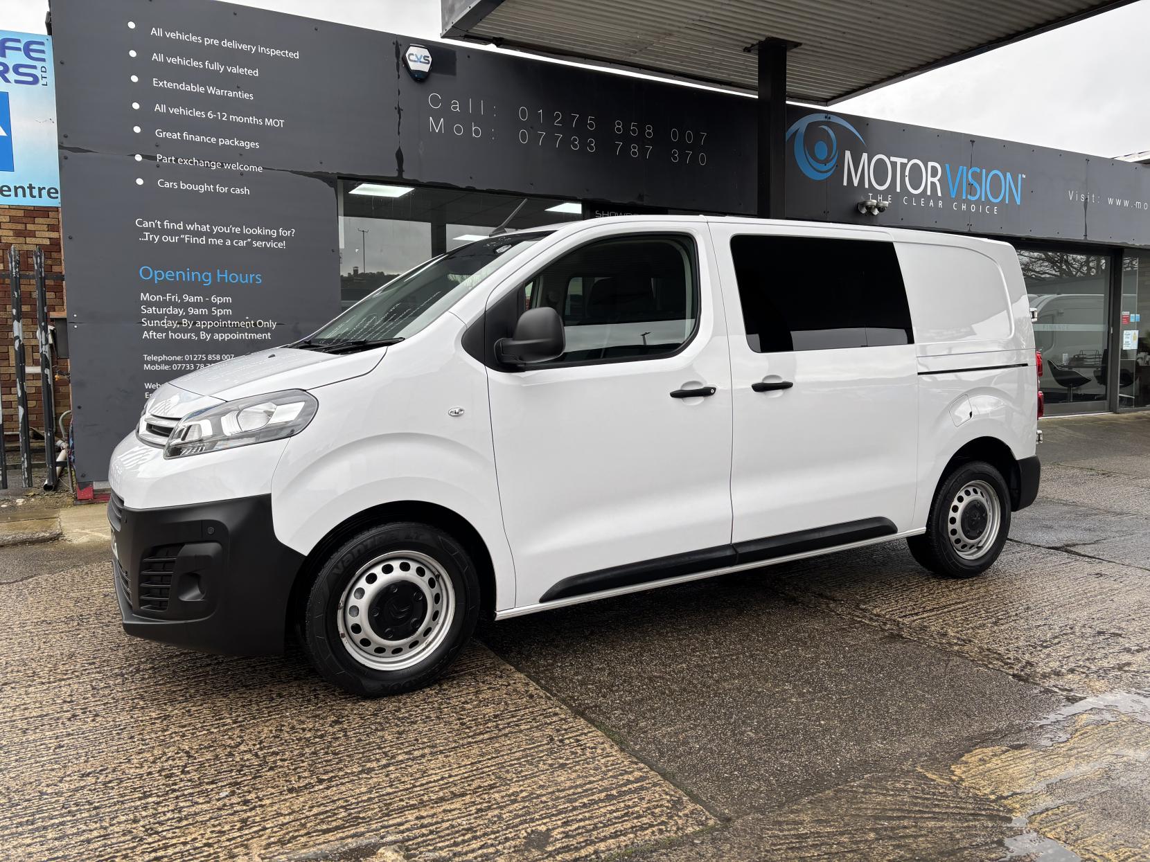 Citroen Dispatch 2.0 BlueHDi 1200 Enterprise Pro M Crew Van Double Cab 6dr Diesel Manual MWB Euro 6 (s/s) (145 ps)