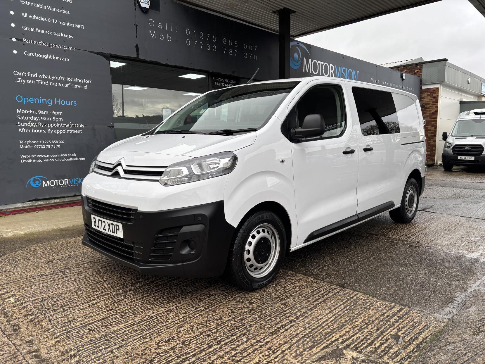 Citroen Dispatch 2.0 BlueHDi 1200 Enterprise Pro M Crew Van Double Cab 6dr Diesel Manual MWB Euro 6 (s/s) (145 ps)