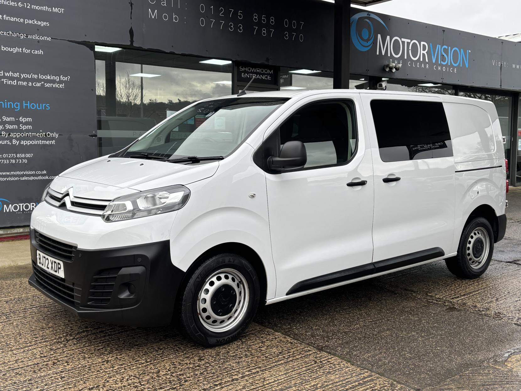 Citroen Dispatch 2.0 BlueHDi 1200 Enterprise Pro M Crew Van Double Cab 6dr Diesel Manual MWB Euro 6 (s/s) (145 ps)