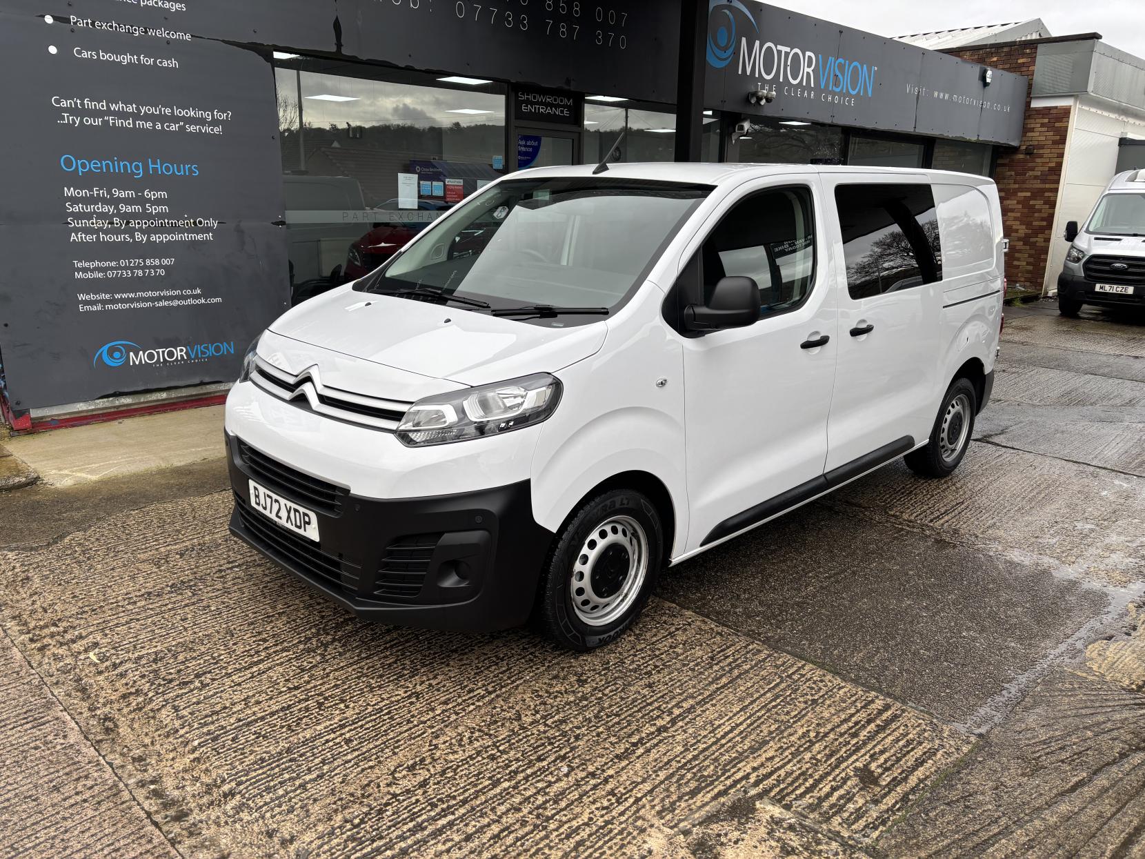 Citroen Dispatch 2.0 BlueHDi 1200 Enterprise Pro M Crew Van Double Cab 6dr Diesel Manual MWB Euro 6 (s/s) (145 ps)