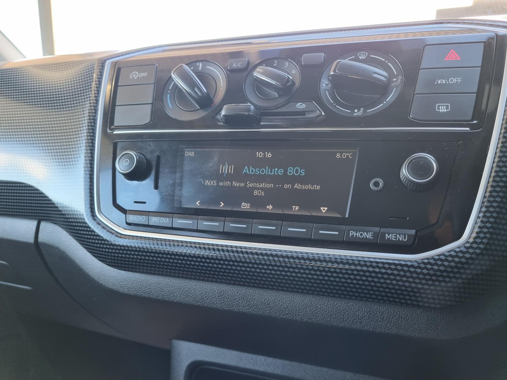 Volkswagen up! 1.0 Black Edition Hatchback 5dr Petrol Manual Euro 6 (s/s) (65 ps)