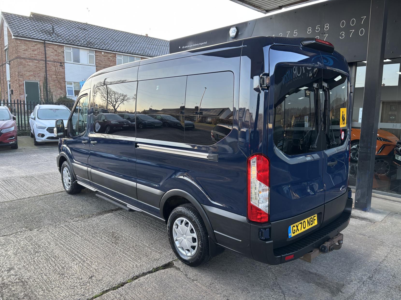 Ford Transit 2.0 410 EcoBlue Trend Minibus Double Cab 5dr Diesel Manual RWD L3 H2 Euro 6 (s/s) (15 Seat) (130 ps)