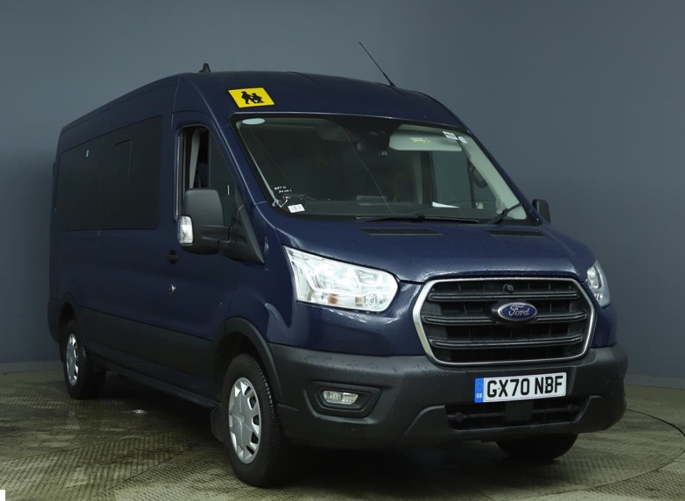 Ford Transit 2.0 410 EcoBlue Trend Minibus Double Cab 5dr Diesel Manual RWD L3 H2 Euro 6 (s/s) (15 Seat) (130 ps)