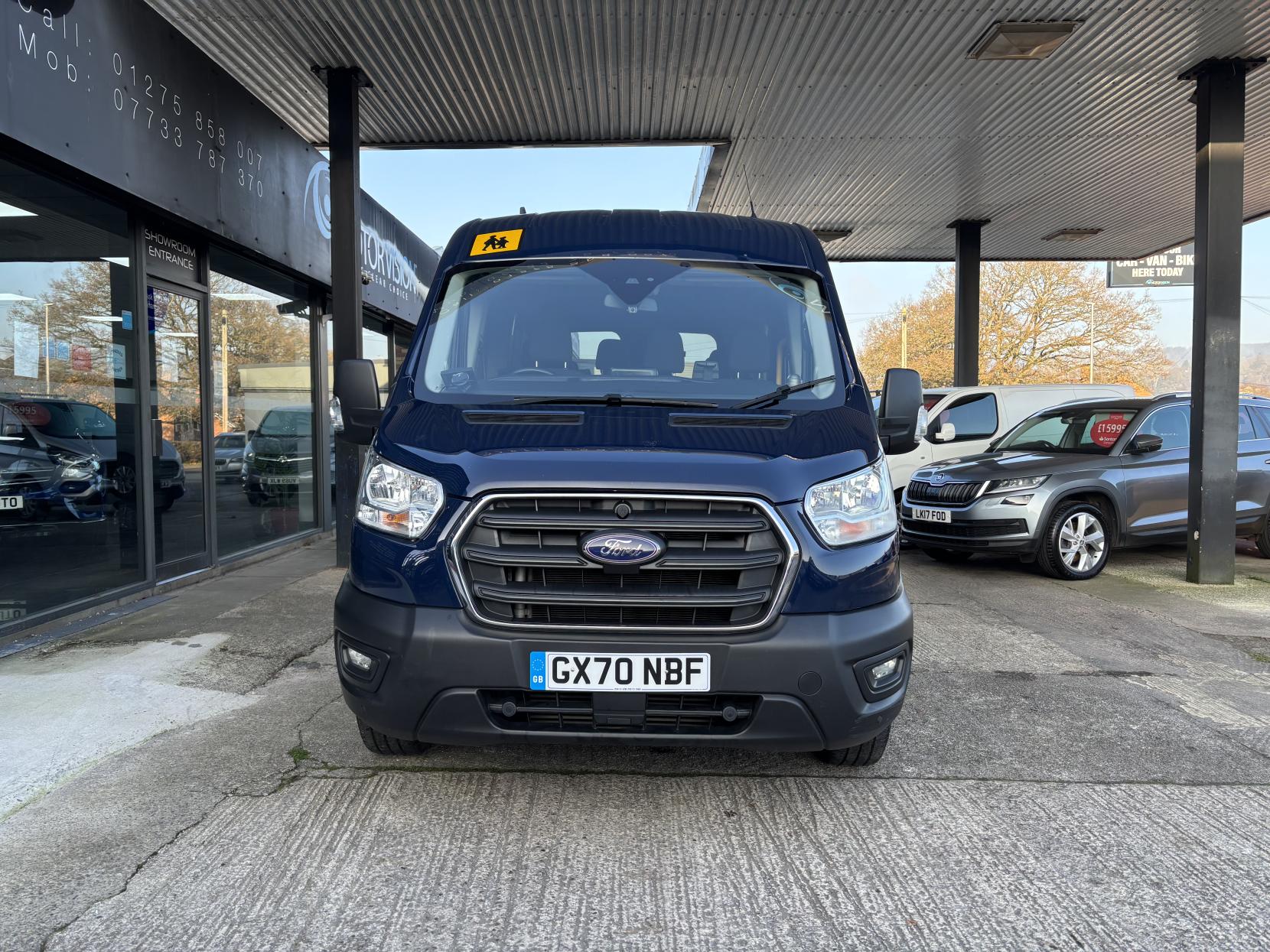 Ford Transit 2.0 410 EcoBlue Trend Minibus Double Cab 5dr Diesel Manual RWD L3 H2 Euro 6 (s/s) (15 Seat) (130 ps)