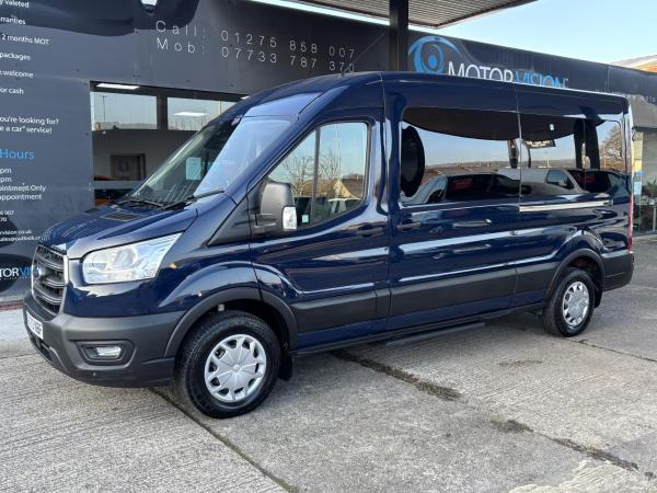 Ford Transit 2.0 410 EcoBlue Trend Minibus Double Cab 5dr Diesel Manual RWD L3 H2 Euro 6 (s/s) (15 Seat) (130 ps)