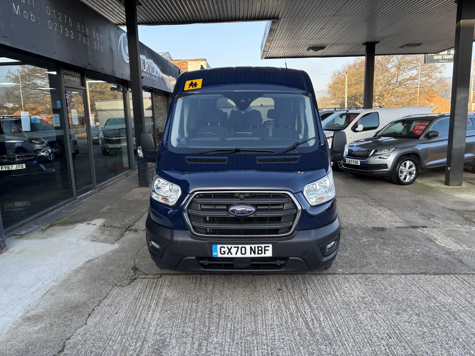 Ford Transit 2.0 410 EcoBlue Trend Minibus Double Cab 5dr Diesel Manual RWD L3 H2 Euro 6 (s/s) (15 Seat) (130 ps)