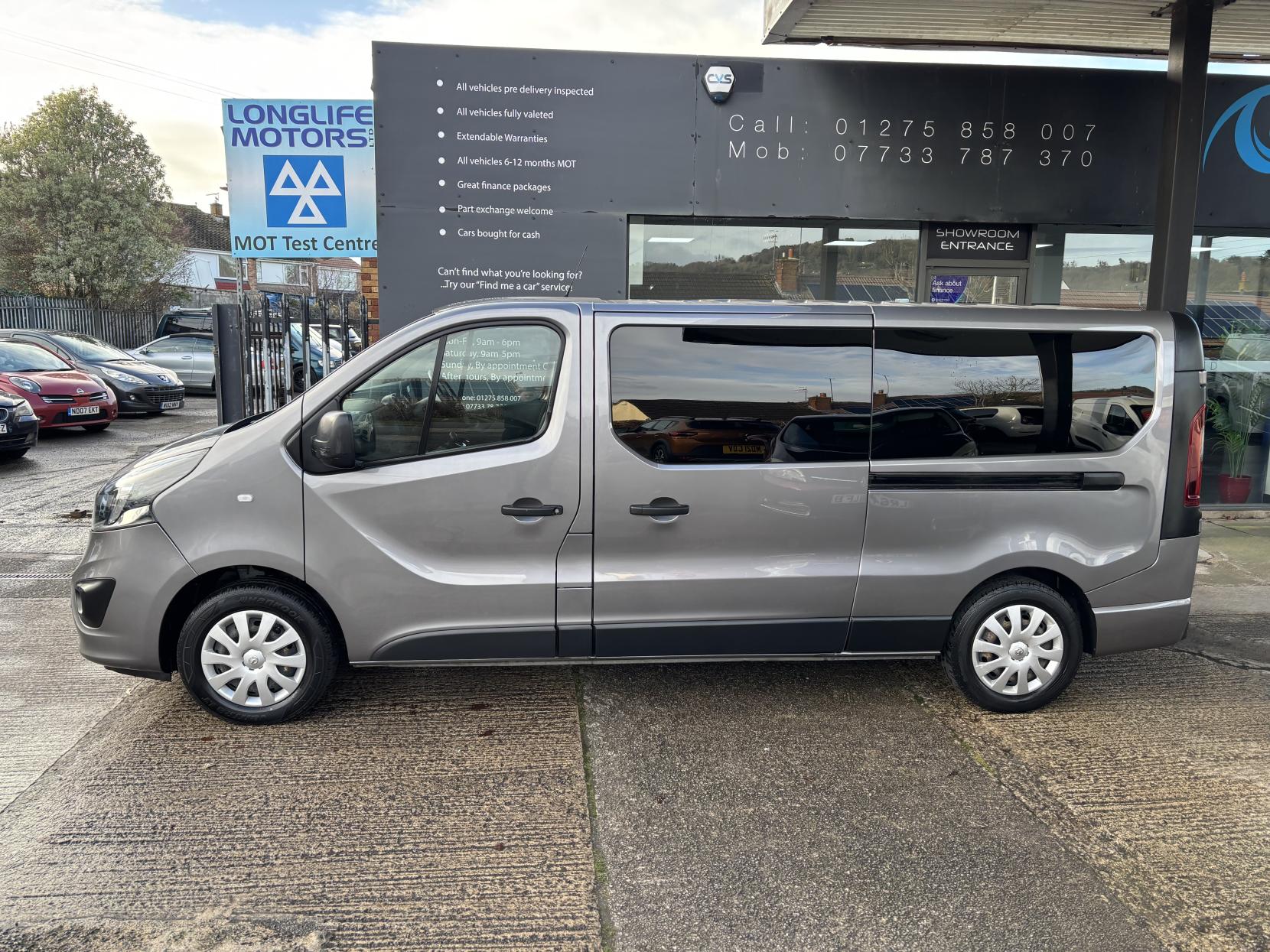 Vauxhall Vivaro 1.6 CDTi 2900 BiTurbo ecoTEC Sportive Panel Van 5dr Diesel Manual L2 H1 Euro 6 (s/s) (125 ps)