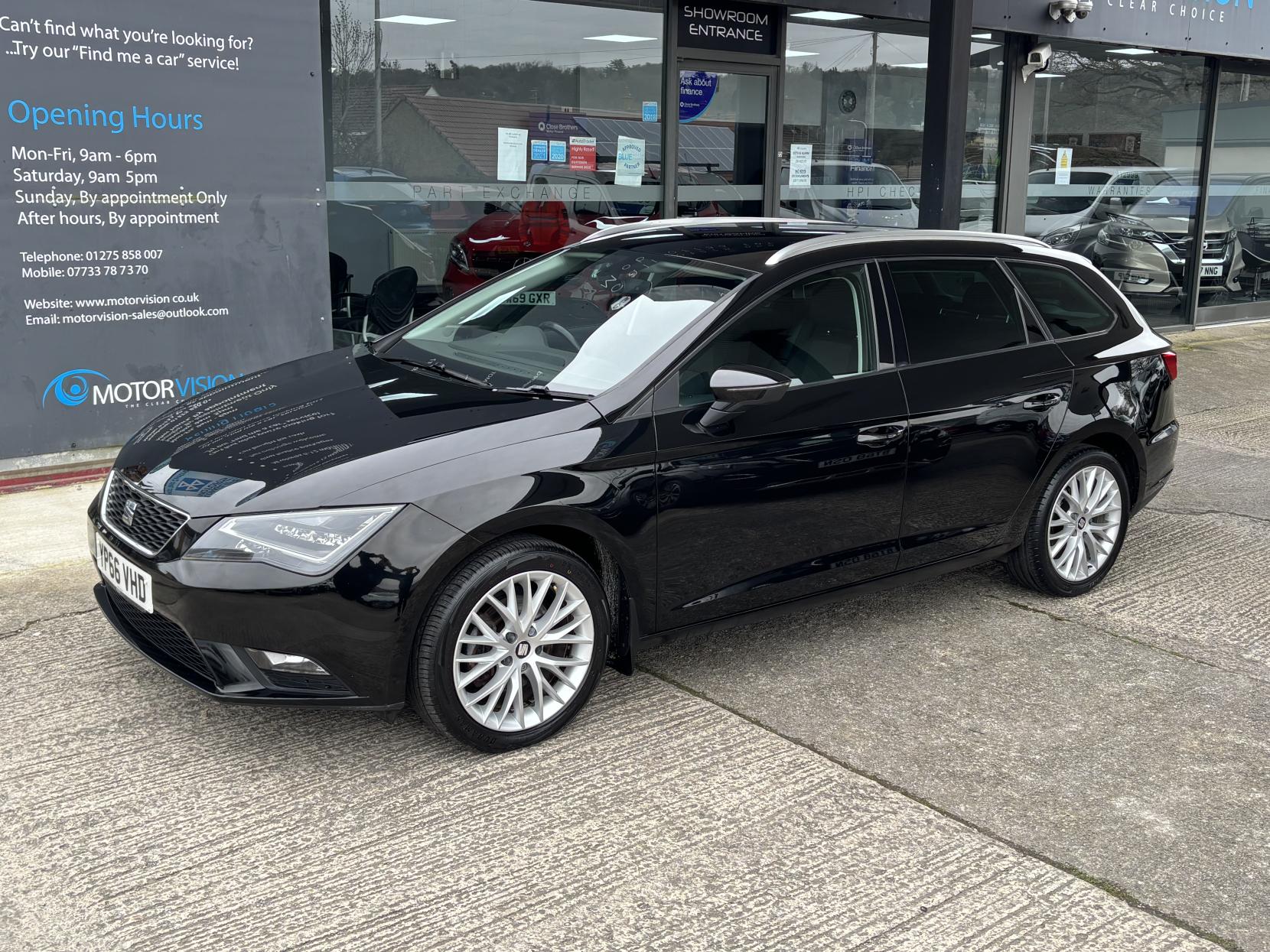 SEAT Leon 1.6 TDI SE Dynamic Technology Sport Tourer 5dr Diesel Manual Euro 6 (s/s) (110 ps)